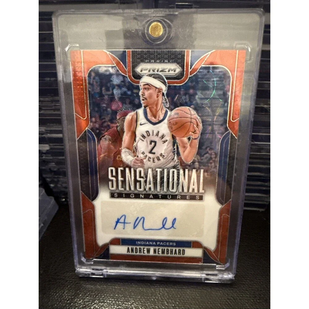 2024-25 Panini Prizm Andrew Nembhard Auto Red Choice Sensational Signatures💥💥